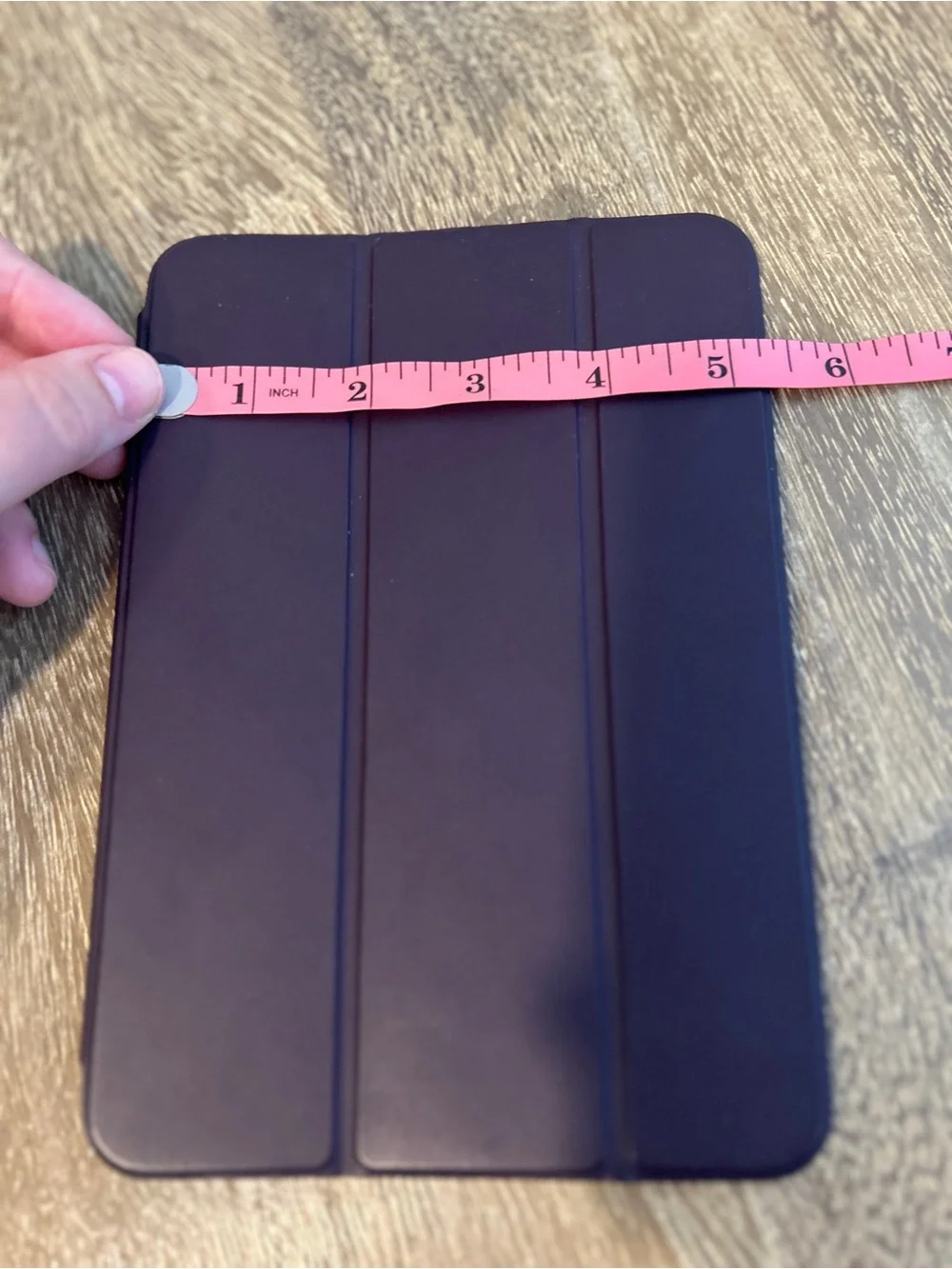 Smart Folio Case for Apple iPad Mini (6th generation), Dark Cherry
